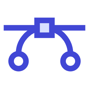 Round Anchor Point Icon from Sharp Duo - Free Set