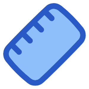 Ruler Icon from Plump Duo - Free Set
