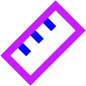 Ruler Icon from Sharp Neon - Free Set