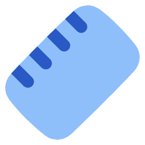 Ruler Icon from Plump Flat - Free Set