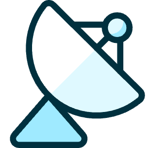 Satellite Icon from Ultimate Duotone - Free Set