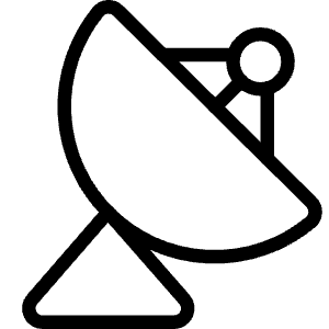 Satellite Icon from Ultimate Light - Free Set
