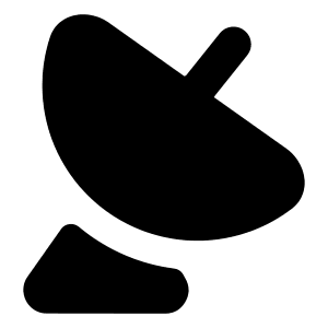 Satellite Dish Icon from Flex Solid - Free Set