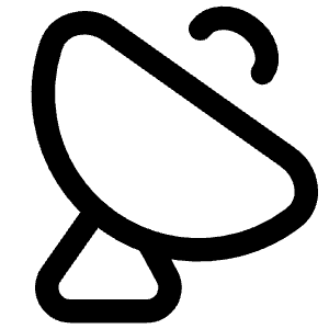 Satellite Dish Icon from Flex Line - Free Set