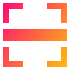 Scanner Icon from Sharp Gradient- Free Set