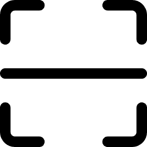 Scanner Icon from Core Line - Free Set