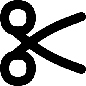 Scissors Icon from Flex Solid - Free Set