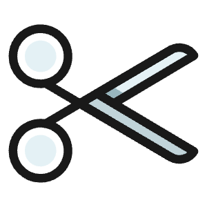 Scissors 2 Icon from Ultimate Colors - Free Set