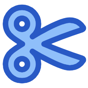 Scissors Icon from Plump Duo - Free Set