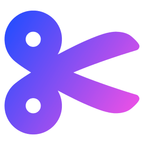 Scissors Icon from Plump Gradient - Free Set
