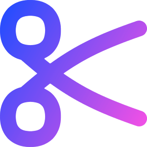 Scissors Icon from Flex Gradient - Free Set