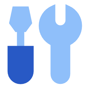 Screwdriver Wrench Icon from Sharp Flat - Free Set