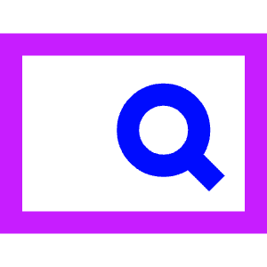 Search Bar Icon from Sharp Neon - Free Set