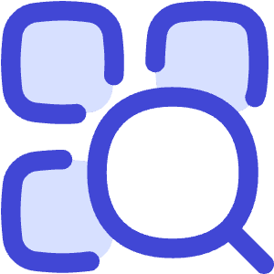 Search Category Icon from Flex Duo - Free Set