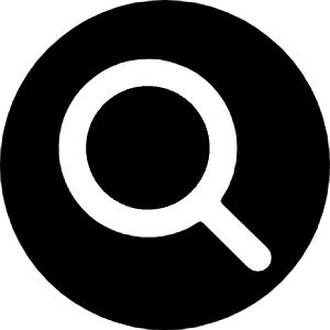 Search Circle Alternate Icon from Ultimate Bold - Free Set