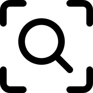 Search Visual Icon from Core Line - Free Set