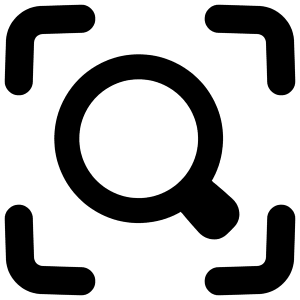 Search Visual Icon from Plump Remix - Free Set