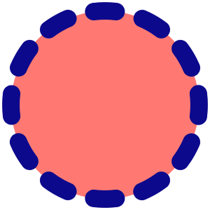 Select Circle Area 1 Icon from Plump Pop - Free Set