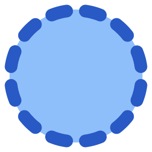 Select Circle Area 1 Icon from Plump Flat - Free Set
