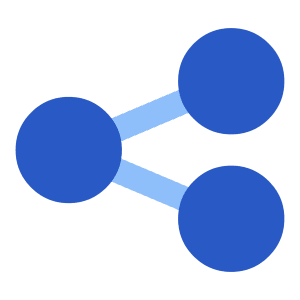 Share Link Icon from Sharp Flat - Free Set