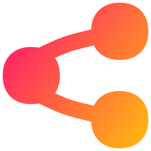 Share Link Icon from Flex Gradient - Free Set