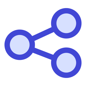 Share Link Icon from Sharp Duo - Free Set