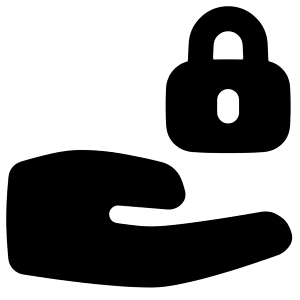 Share Lock Icon from Plump Solid - Free Set