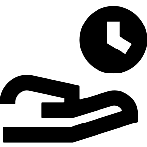 Share Time Icon from Sharp Remix - Free Set