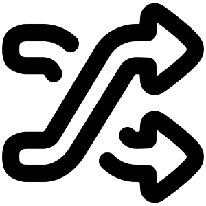Shuffle Icon from Plump Remix - Free Set