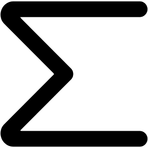 Sigma Icon from Core Solid - Free Set