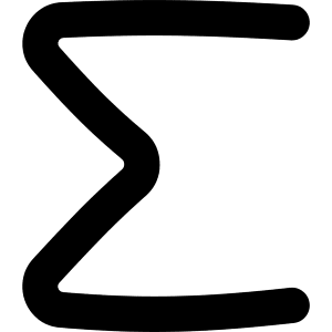 Sigma Icon from Flex Solid - Free Set