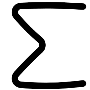 Sigma Icon from Flex Line - Free Set