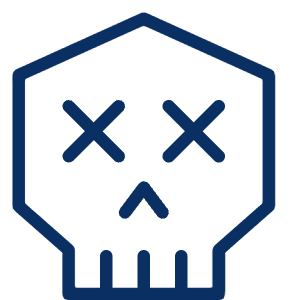 Skull 1 Icon from Cyber Line - Free Set