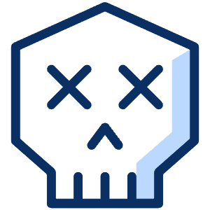 Skull 1 Icon from Cyber Duotone - Free Set