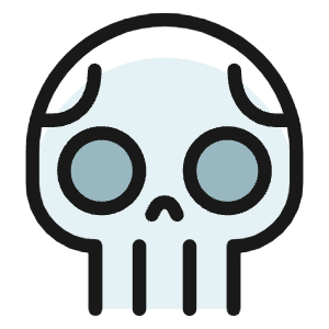 Skull Icon from Ultimate Colors - Free Set