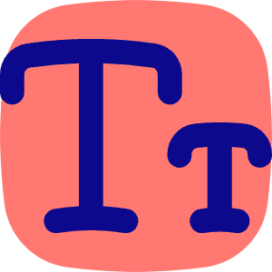 Small Caps Icon from Flex Pop - Free Set