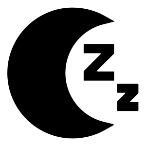 Snooze Icon from Sharp Solid - Free Set