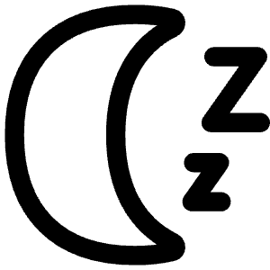 Snooze Icon from Flex Line - Free Set