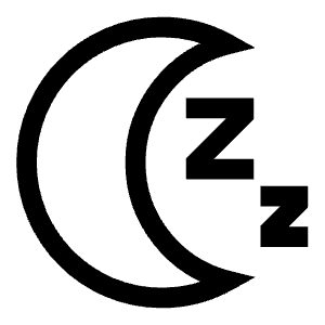 Snooze Icon from Sharp Line - Free Set