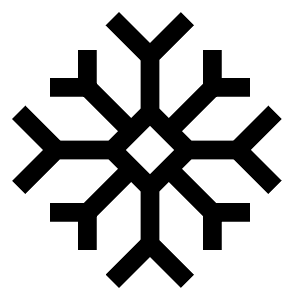 Snow Flake Icon from Sharp Line - Free Set