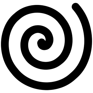 Spiral Shape Icon from Plump Remix - Free Set