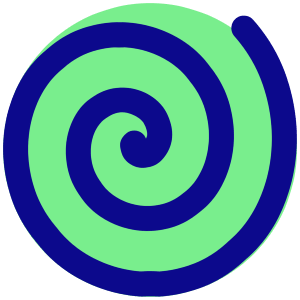 Spiral Shape Icon from Plump Pop - Free Set