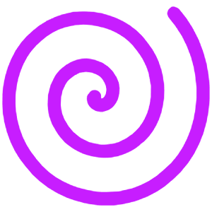 Spiral Shape Icon from Plump Neon - Free Set