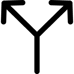 Split Vertical Icon from Core Line - Free Set