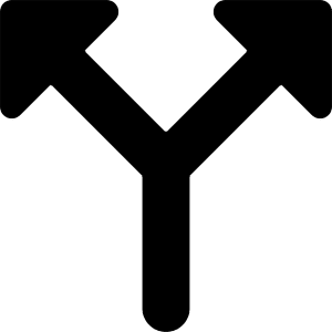 Split Vertical Icon from Core Solid - Free Set