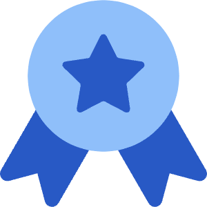 Star Badge Icon from Core Flat - Free Set
