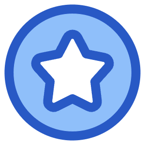 Star Circle Icon from Plump Duo - Free Set