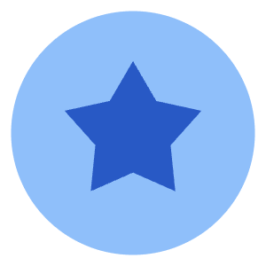 Star Circle Icon from Sharp Flat - Free Set