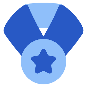 Star Medal Icon from Plump Flat - Free Set