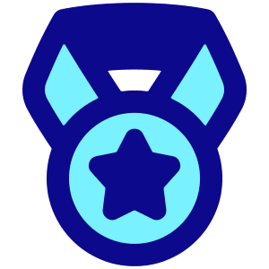 Star Medal Icon from Plump Pop - Free Set